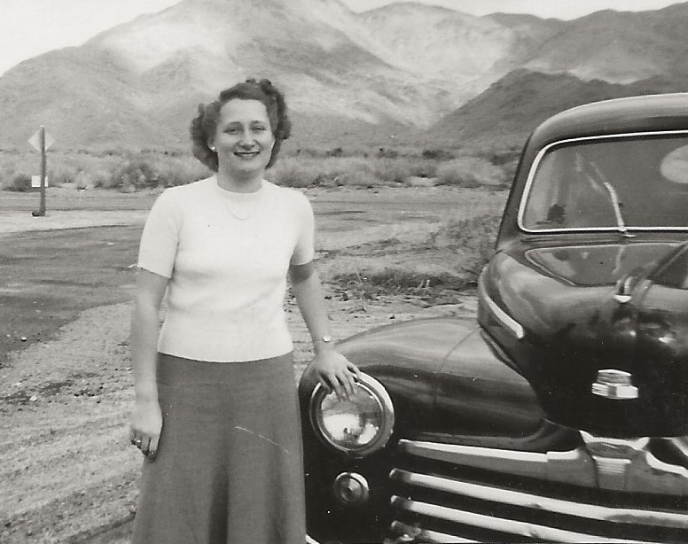 Mary in Desert 1950